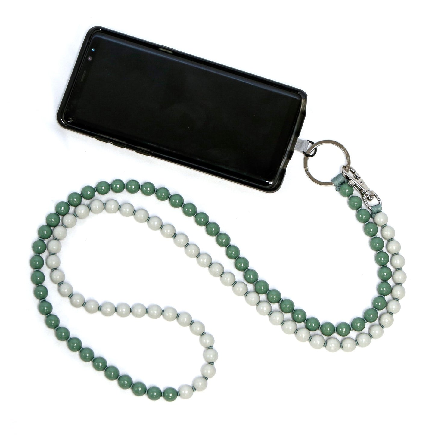ina seifart wood bead key chain necklace beaded phone straps