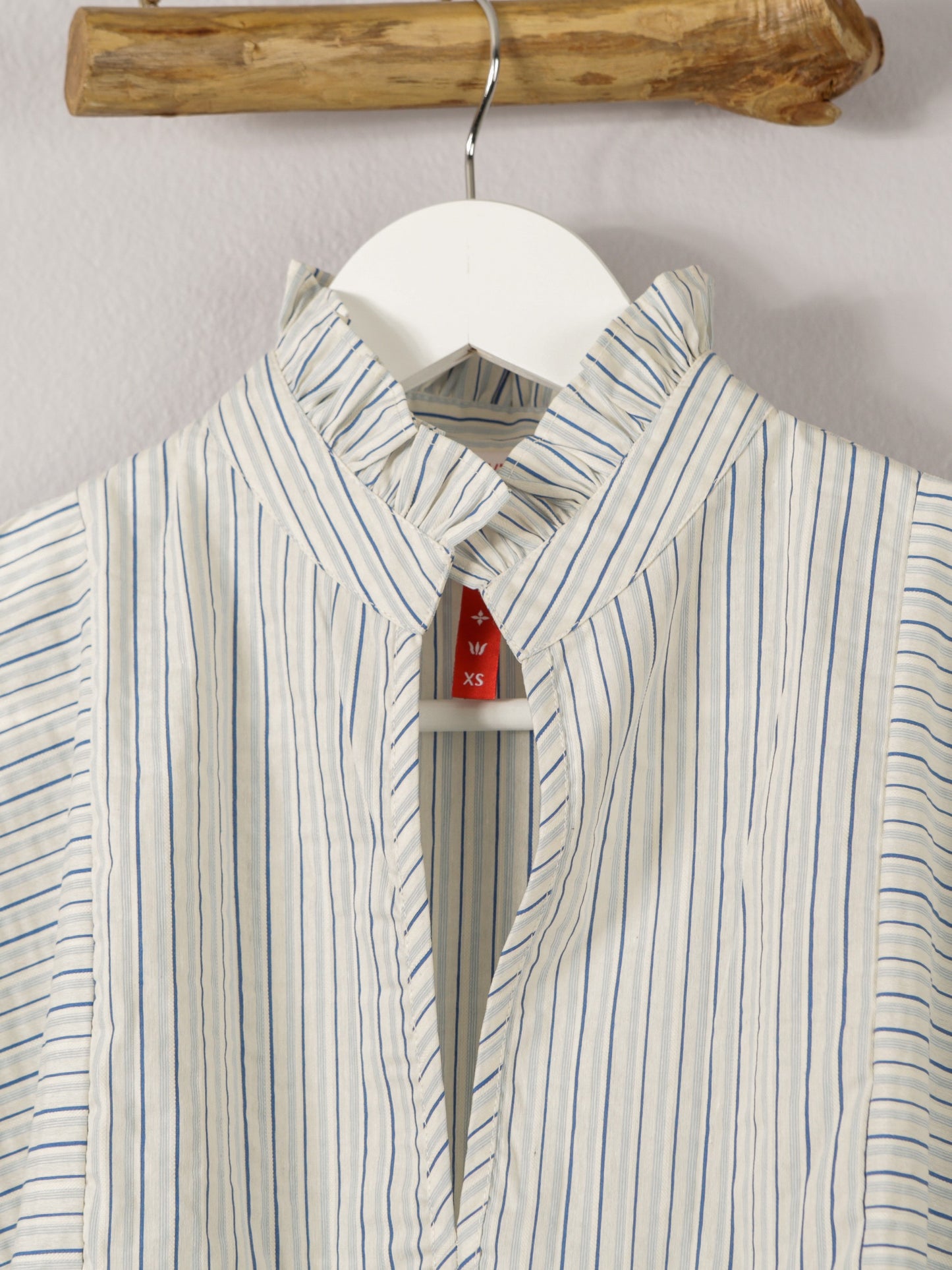 nautical stripe spring summer blouse