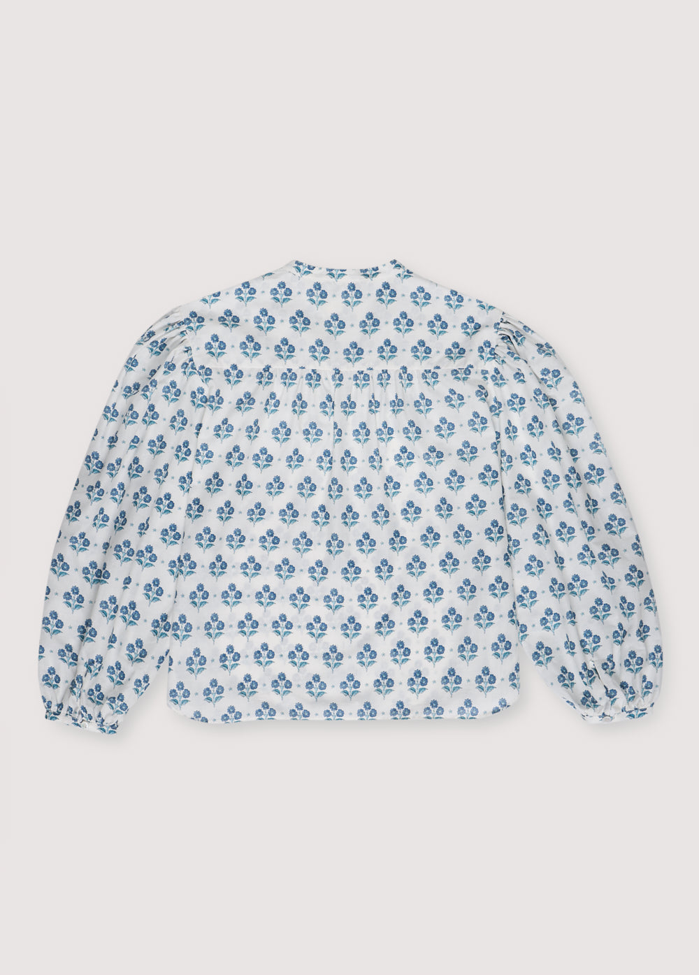 boho chic print blouse women's spring summer trend outfit