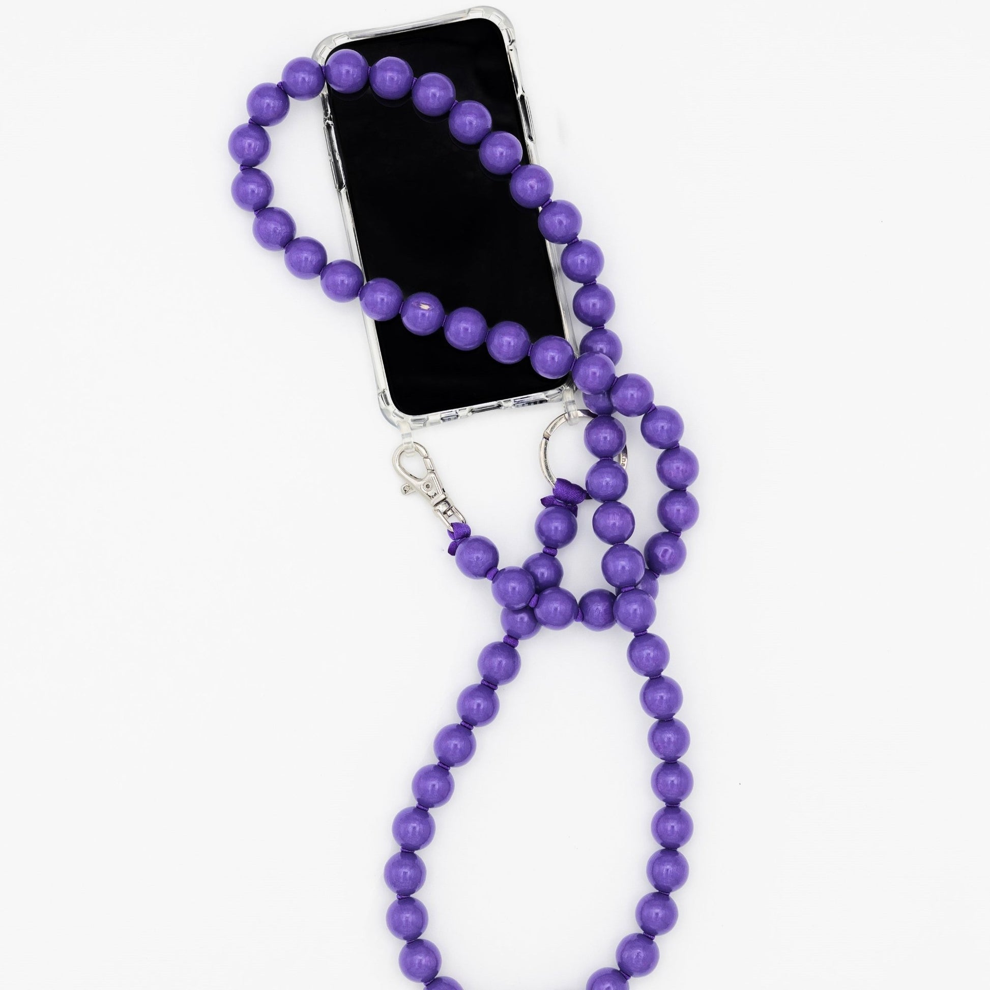 ina seifart wood bead phone case chain beaded phone straps