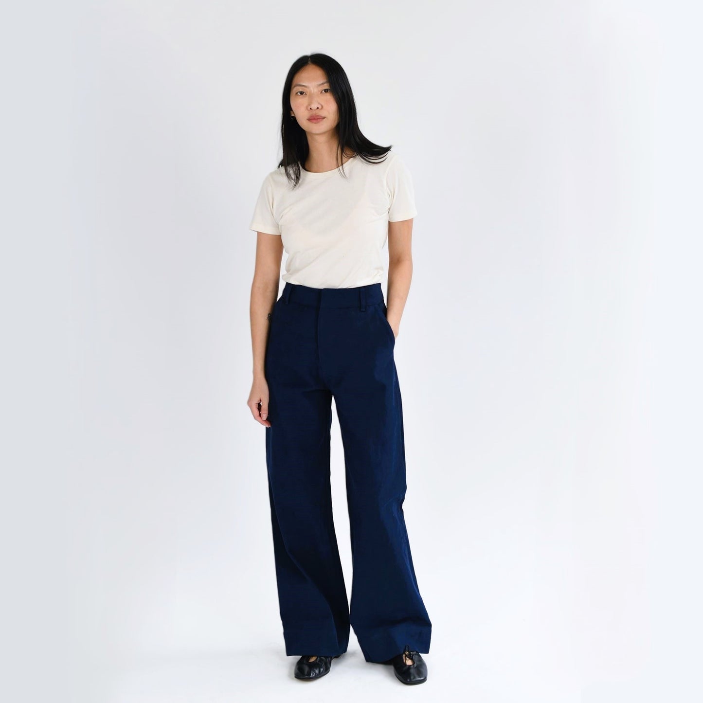 m. patmos navy twill pants