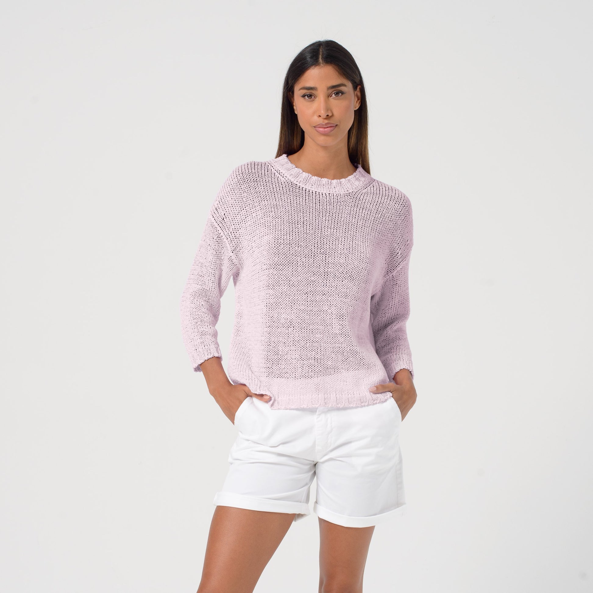 spring pastel knit top women's spring fashion pink 