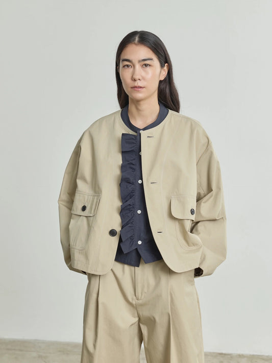 ROCKY Utility Jacket in Gaba Beige
