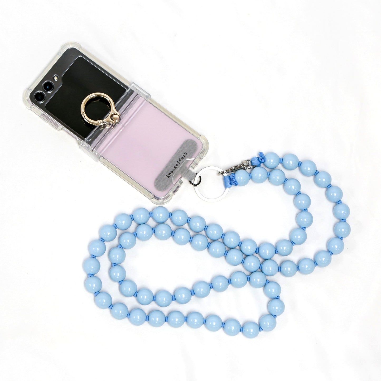 Big Handykette Phone Chain in Pastel Blue