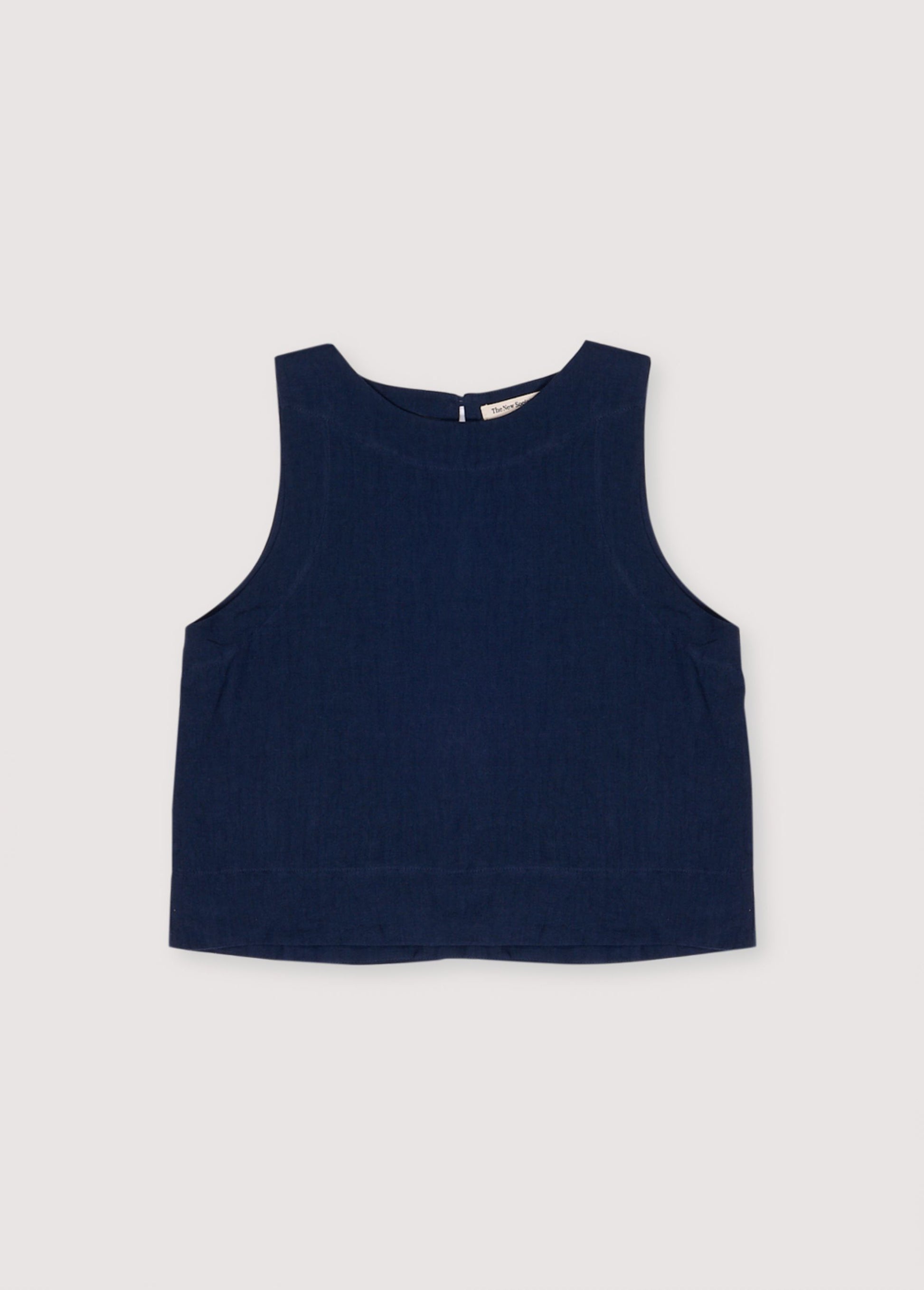 women's linen loose tank top