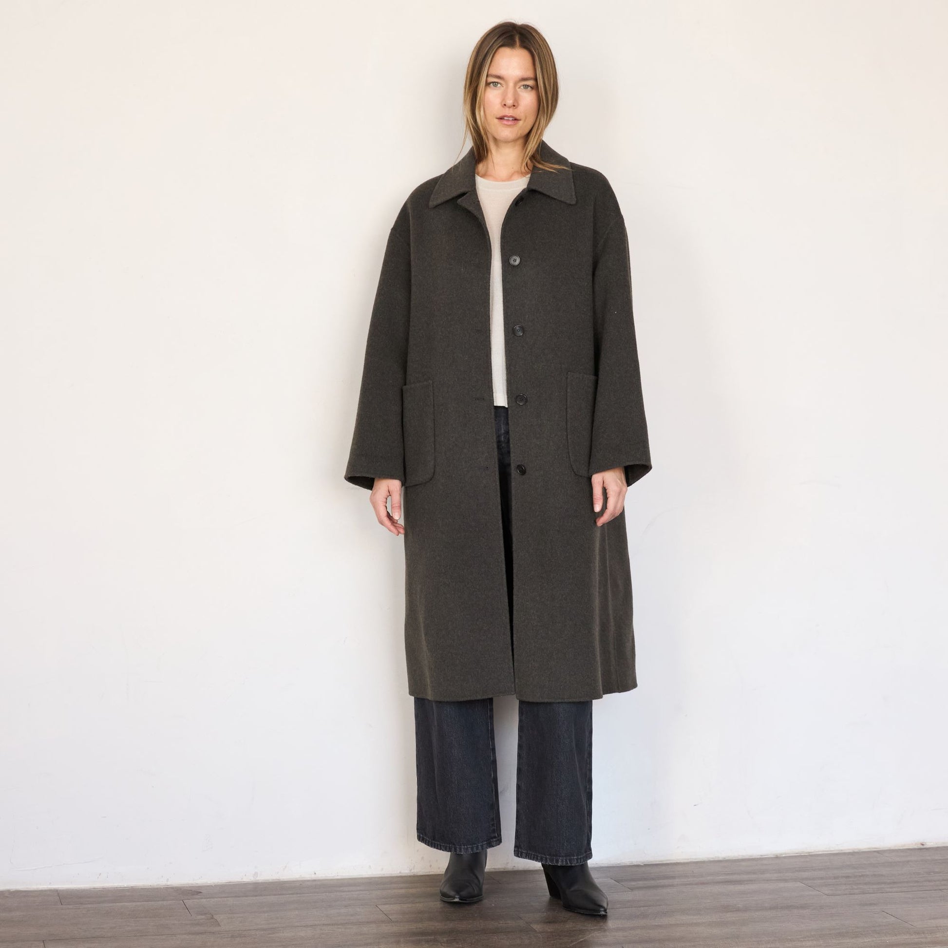 it is well l.a. handmade wool coat