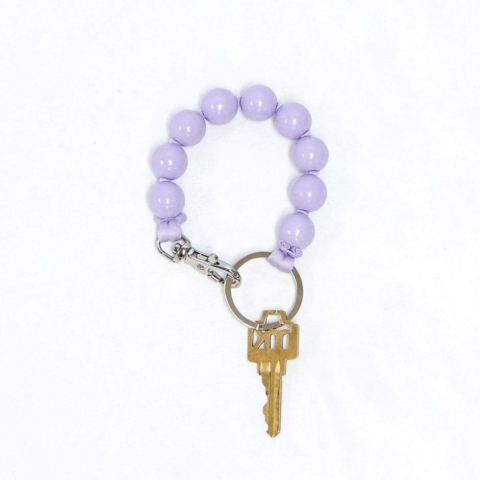 Ina Seifart Perlen Short Keychain in Blueberry Lilac main image 1