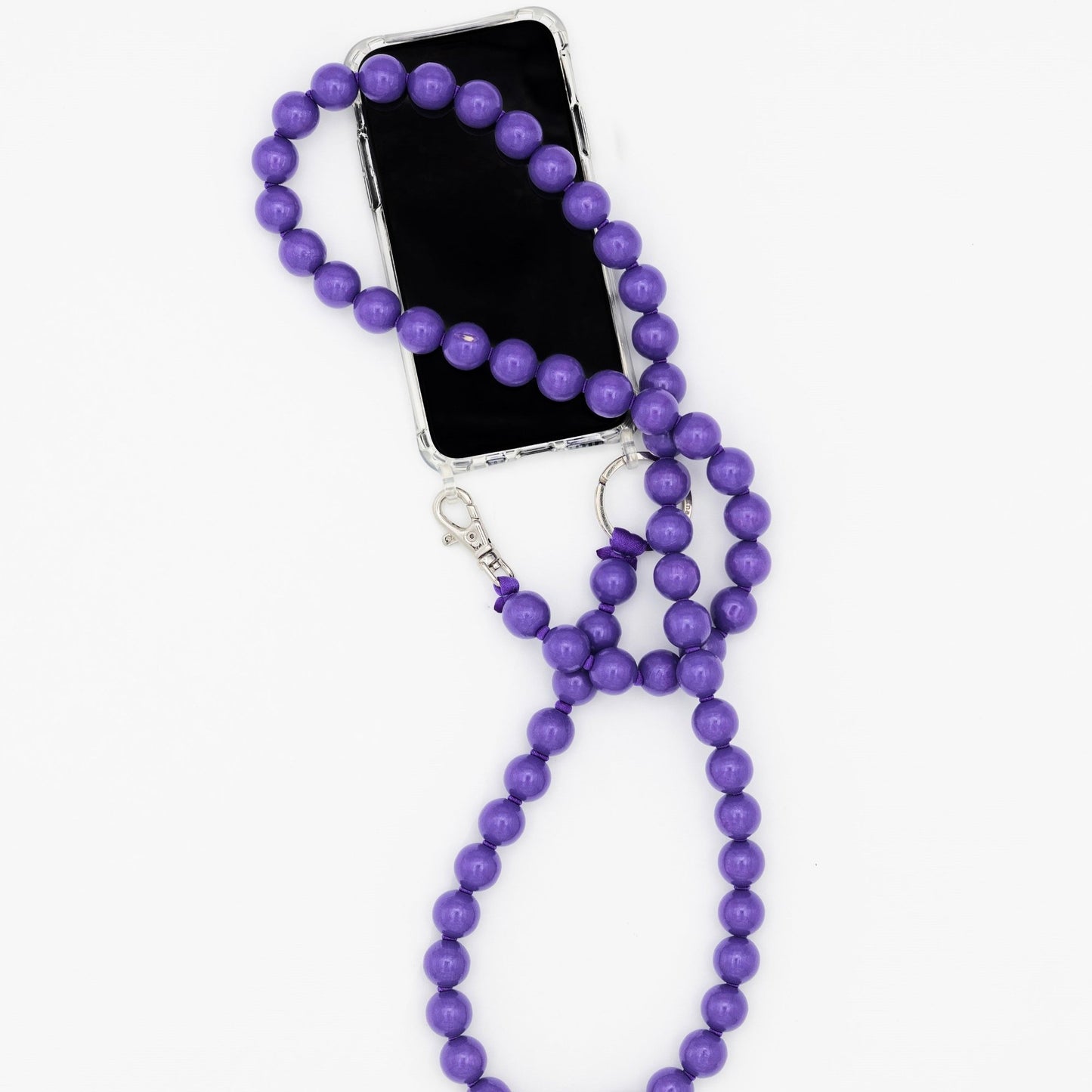 ina seifart wood bead phone case chain