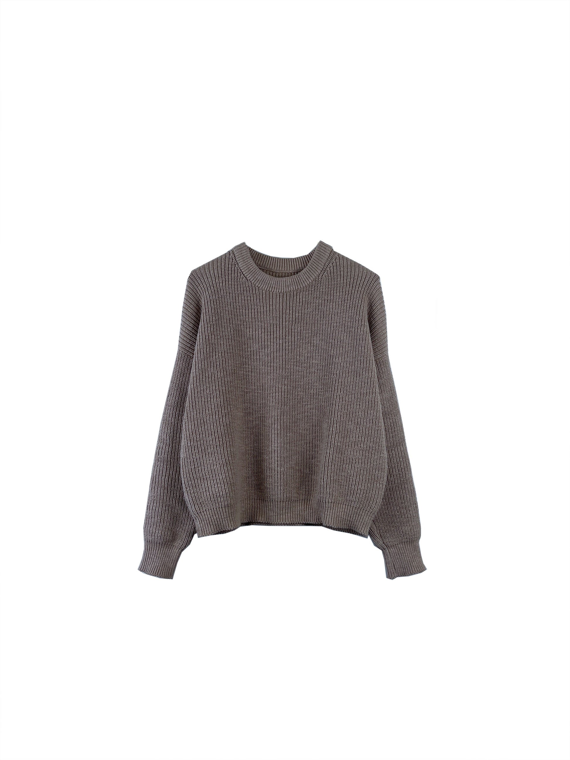 it is well l.a. 
fall essential knit sweater